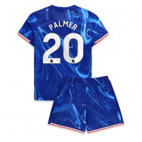 Camisa de time de futebol Chelsea Cole Palmer #20 Replicas 1º Equipamento Infantil 2024-25 Manga Curta (+ Calças curtas)